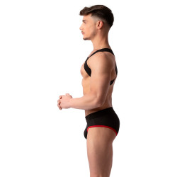 Barcode Berlin Slip Sicile Noir-Rouge
